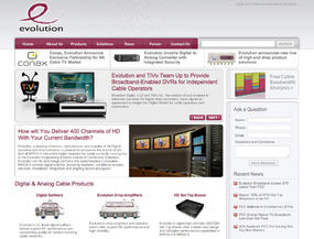 Evolution  Web Design