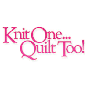 Knit One Quilt Too Logo  Logo Design