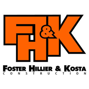Foster Hillier & Kosta Constructors Logo  Logo Design