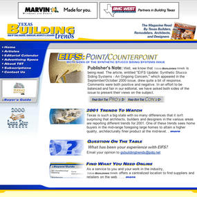 Magazine Web Site Design building magazine design construction web site Web Design