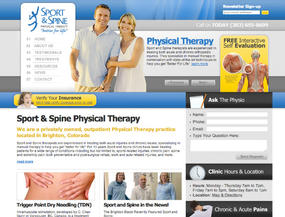 Brighton Sport & Spine Physical Therapy  Web Design
